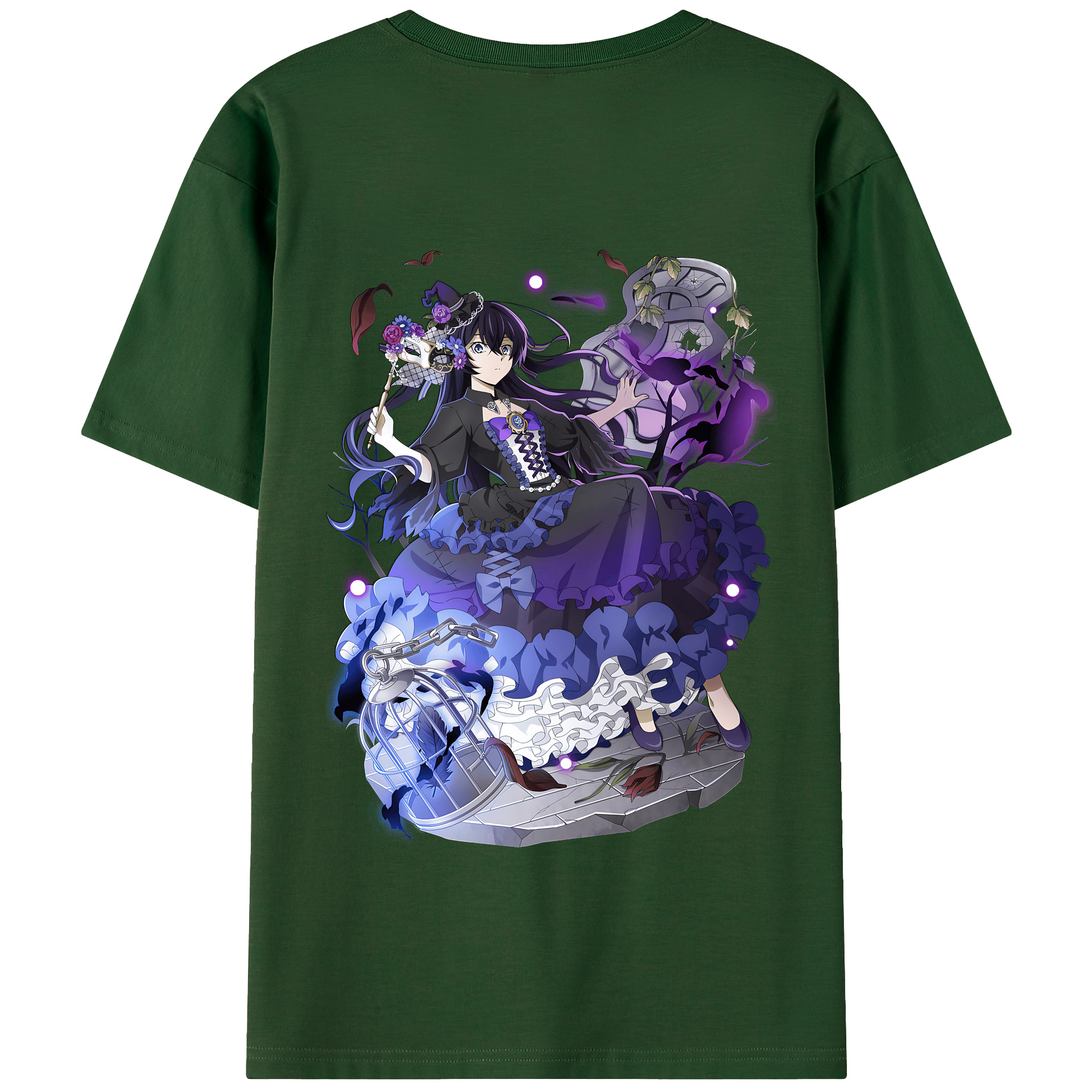 （画像用） 文豪ストレイドッグス Bungo Stray Dogs 綿100％半袖Tシャツ（背面プリント）